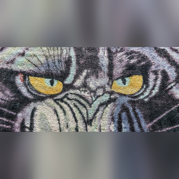 Rare Vintage Black Panther Towel World Beach/ Towel - Picture 5 of 5